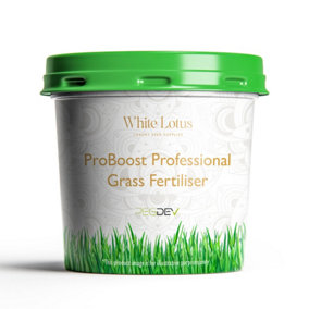 Pegdev - PDL- ProBoost Professional Grass Fertiliser - Premium Nutrient Blend for Healthy Turf Growth - 12-6-6 Analysis (2.5kg)