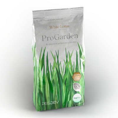 Pegdev - PDL - ProGarden Grass Seed, for Gardens - Resilient, Low Maintenance, High-Density Turf (500g)