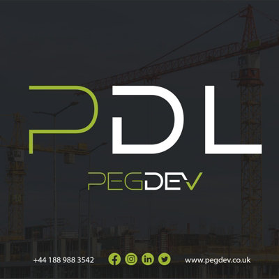 Pegdev - PDL - Red Temporary Fencing, Heavy Duty UV Stabilised Polyethylene Mesh, Durable Netting for Herris Fencing (9m)