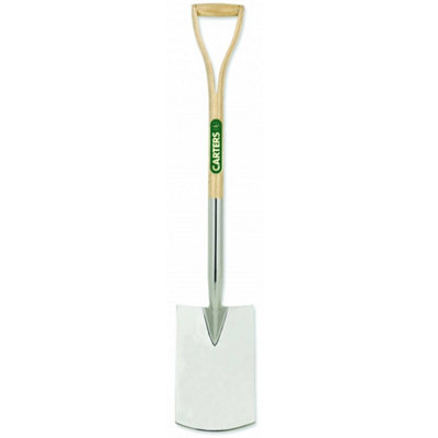 Pegdev - PDL - Stainless Steel Perennial Garden Spade - Stainless Steel Spade Shovel with Ash Wood YD Handle