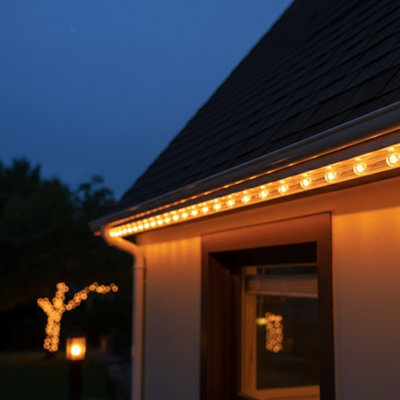 Pegdev - PDL Static LED Rope Light Kit 13mm PVC Tube Warm White 36 LEDs ...