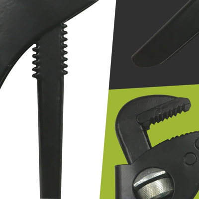 Pegdev - PDL - Thumb Turn Pattern Pipe Wrench 9" - Traditional Plumbers Tool for Easy Adjustment - 230mm Length