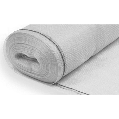 Pegdev - PDL - White Temporary Fencing, Heavy Duty UV Stabilised Polyethylene Mesh, Durable Netting for Herris Fencing (1m)