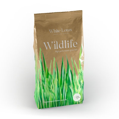 Pegdev - PDL - Wildlife Grass Seed - Versatile, Resilient Blend for Lush Gardens & Parks (1.5kg)