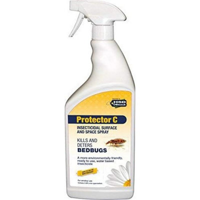 PelGar Protector C Bed Bug Killer Spray Treatment (1L)