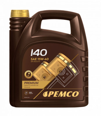 PEMCO iDRIVE 140 Mineral Engine Oil Universal SAE 15W-40 6L Tube API SL/CF