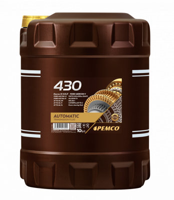 PEMCO iMATIC 430 Automatic Transmission Fluid 10L Dexron 3 MB 236.1 ...