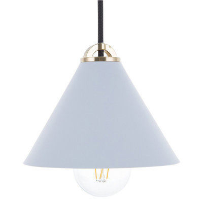 Pendant Lamp ARAGON Metal Light Blue
