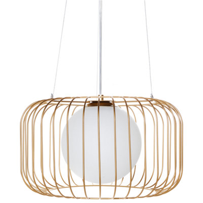 Pendant Lamp BAIROA Metal Gold
