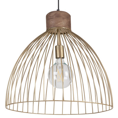 Pendant Lamp BANAS Metal Brass