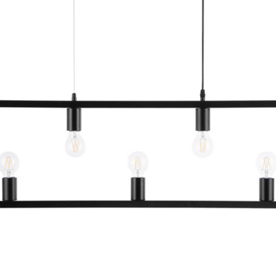 Pendant Lamp BAYAS Metal Black