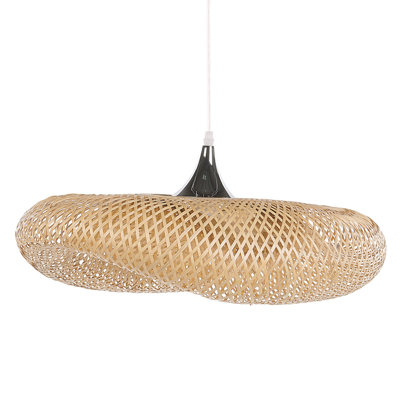 Pendant Lamp BOYNE Bamboo Wood Light Brown