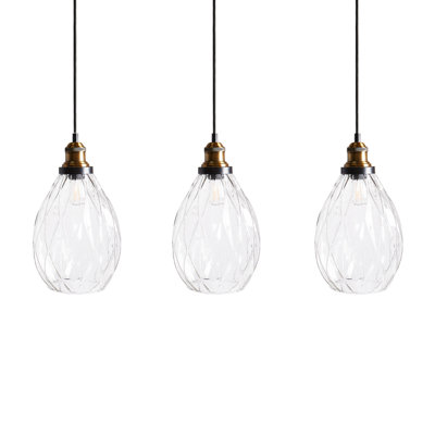 Pendant Lamp COOSA Glass Transparent