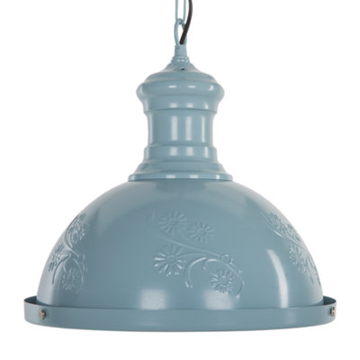 Pendant Lamp DIDESSA Metal Blue