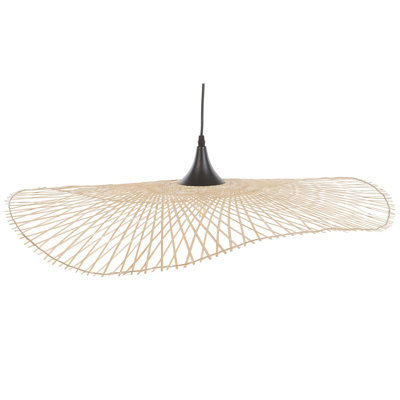 Pendant Lamp FLOYD Bamboo Wood Light Brown