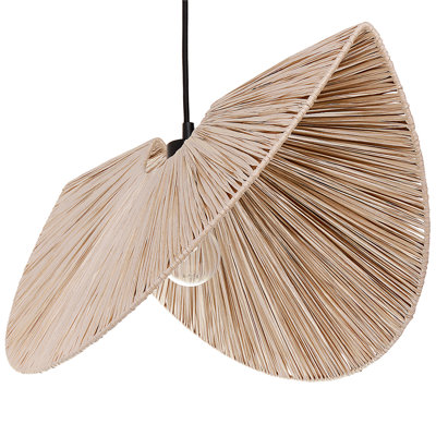 Pendant Lamp HERRON Paper Natural