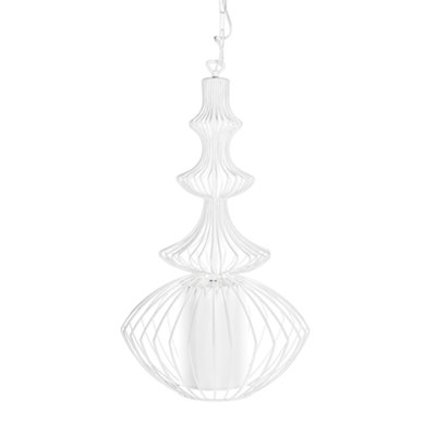 Pendant Lamp KOLVA Metal White
