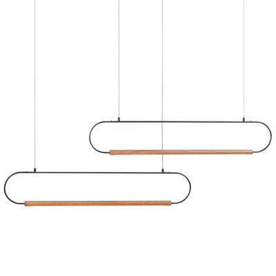 Pendant Lamp LOGONE Metal Black