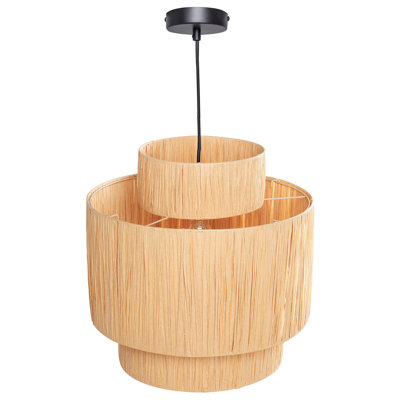 Pendant Lamp MAGECH Wicker Natural