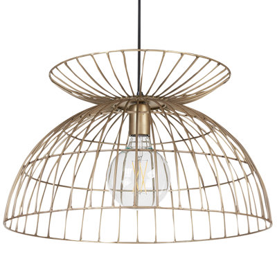 Pendant Lamp MAHANADI Metal Brass