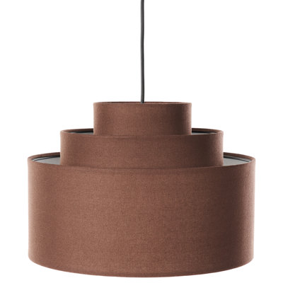 Pendant Lamp MASPARRO Linen Brown