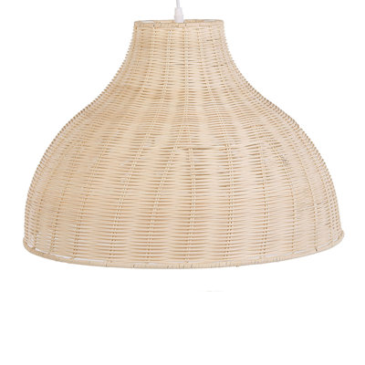 Pendant Lamp MILLIAN Rattan Light Brown