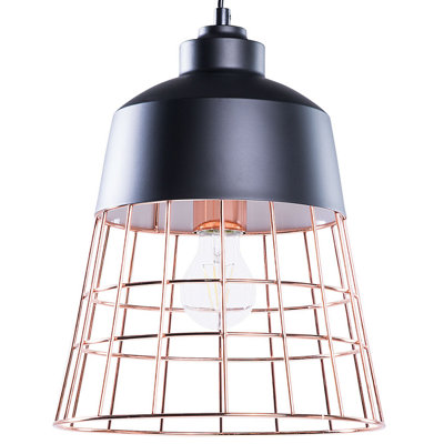 Pendant Lamp MONTE Metal Black