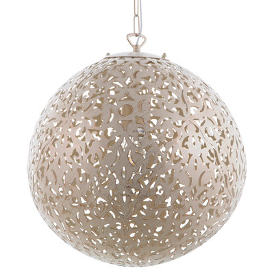 Pendant Lamp MURES Metal Beige