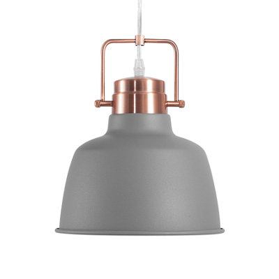 Pendant Lamp NARMADA Metal Grey