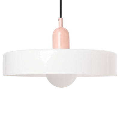 PENDANT LAMP PAALA GLASS WHITE
