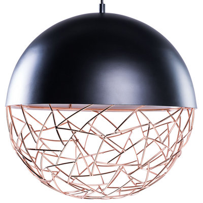 Pendant Lamp PADMA Metal Black