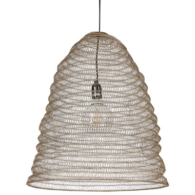 Pendant Lamp PALAR Metal Brass
