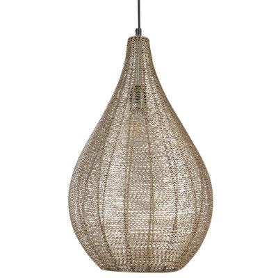 Pendant Lamp TISTA Metal Brass
