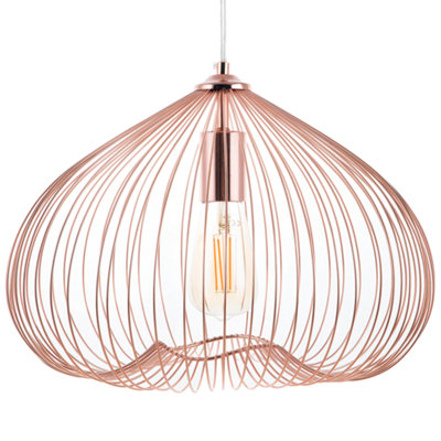 Pendant Lamp TORDINO Metal Copper