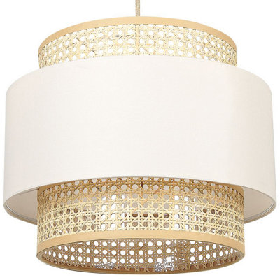 Pendant Lamp YUMURI Rattan Light Beige