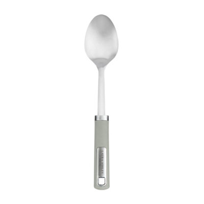 Pendeford Sage Leaf 13-Inch Stainless Steel Serving Spoon With Soft ...