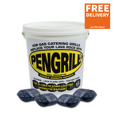 PENGRILL XL 60 Tub Aromatic Lava Rock (Lavasteine) Replacement