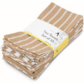 Penguin Home - 100% Cotton Tea Towel Set of 10