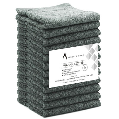 Penguin Home 400 GSM Luxury Wash cloths Price Comparisons | Compare The Build