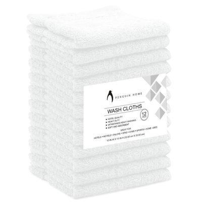 Penguin Home  400 GSM Luxury Wash cloths