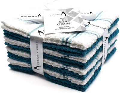 Penguin Home kitchen Dish Cloths - Pack of 8 Price Comparisons | Compare The Build