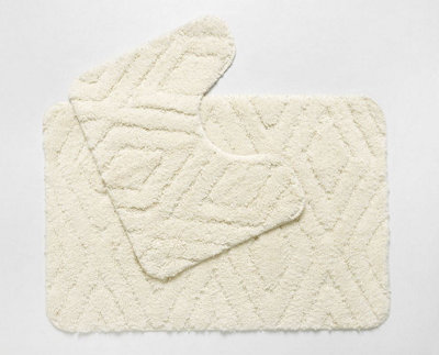 Penguin Home Microfiber Plush Soft Non Slip Bath Mat - Rectangle and U Shaped Contour Price Comparisons | Compare The Build