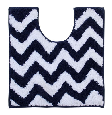 Penguin Home Microfiber Tufted Reversible Bath Mat - Waves and Rectangles Price Comparisons | Compare The Build