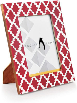 Penguin Home Photo Frame Criss - Cross Design