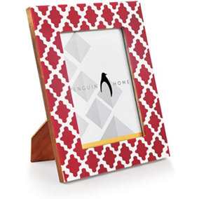 Penguin Home Photo Frame Criss - Cross Design