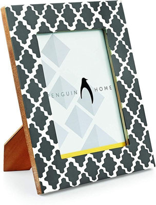 Penguin Home Photo Frame Criss - Cross Design