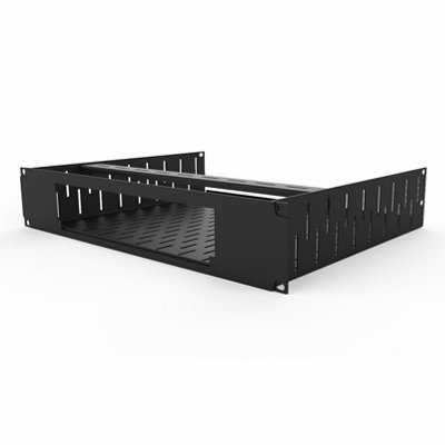 Penn Elcom 2U Vented Rack Shelf & Magnetic Faceplate For XBOX One S R1498/2UK-XBOX1S