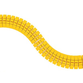 Penn Elcom Cross Flex Snake Yellow, 1M