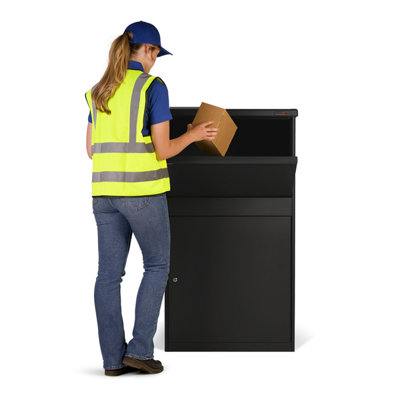 Penn Elcom Secure Parcel Drop Box, Large, Black