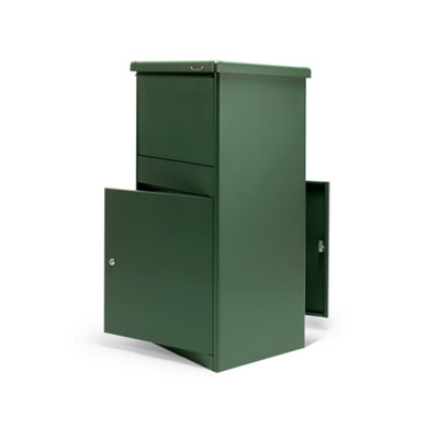 Penn Elcom  Secure Parcel Drop Box, Standard, Green